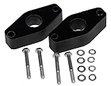 DEALPAREX Leveling Lift Kit 1.6 inch 40mm compatible with Volvo - Fits C30 2006-2013, C70 2005-2013, S40 2003-2012, V40 2012-2019, V50 2004-2012 - Rear Shock Extenders