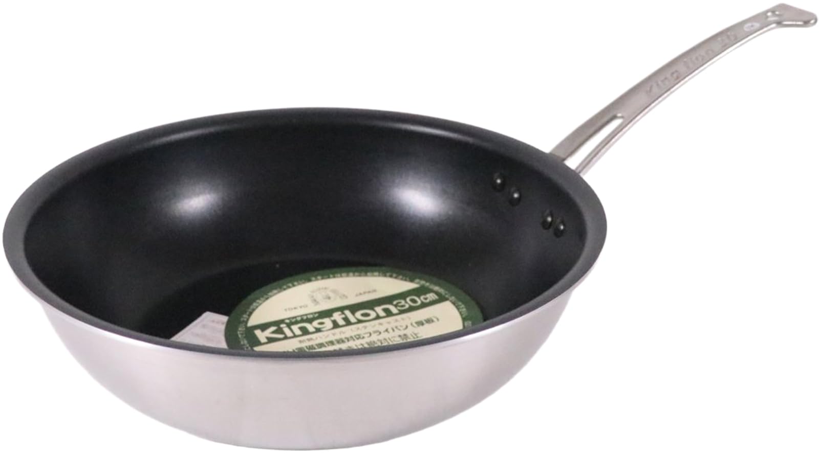 中尾アルミ　キングフロン　フライパン30cm Amazon.co.jp: 中尾アルミ製作所 キングフロン フライパン 深型 30cm