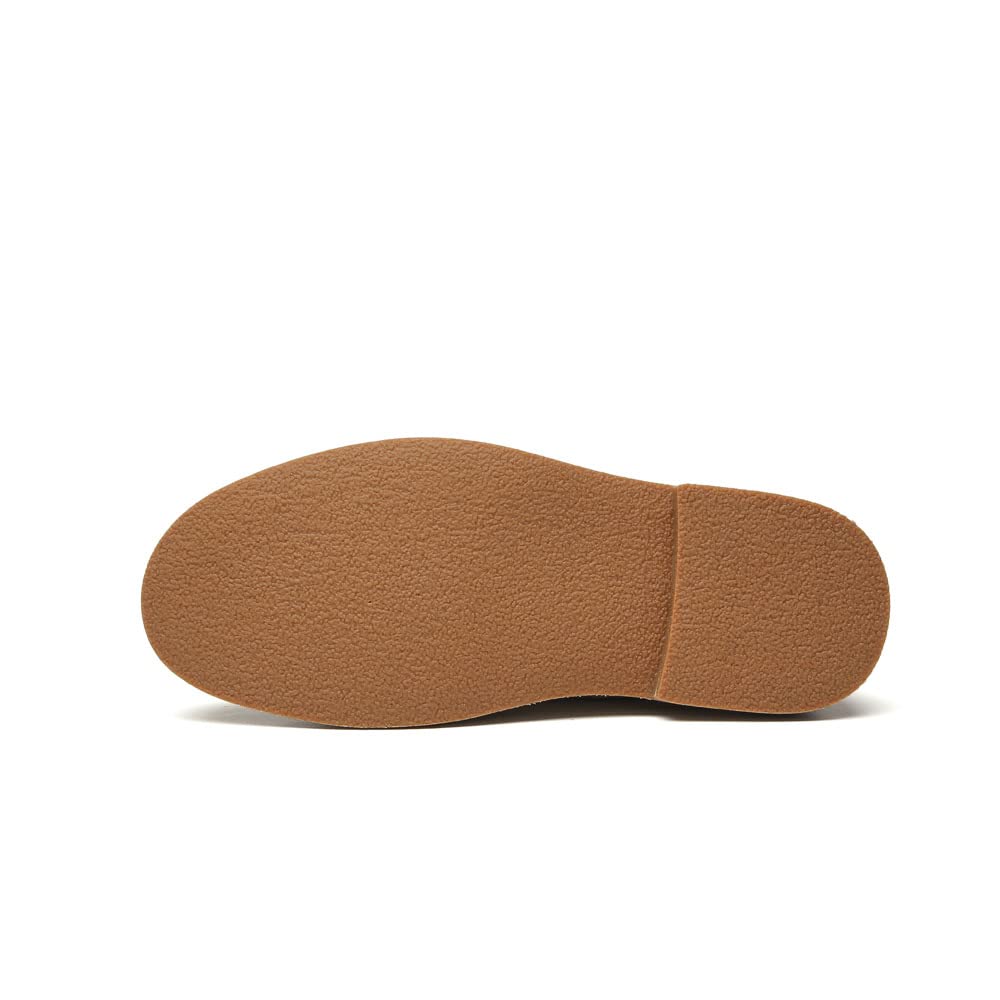 Zapatos Oxford de piel auténtica con cordones para hombre, zapatos de vestir casuales