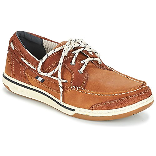 Image of Brown Cognac Triton Three Eyelets FGL by SEBAGO IT