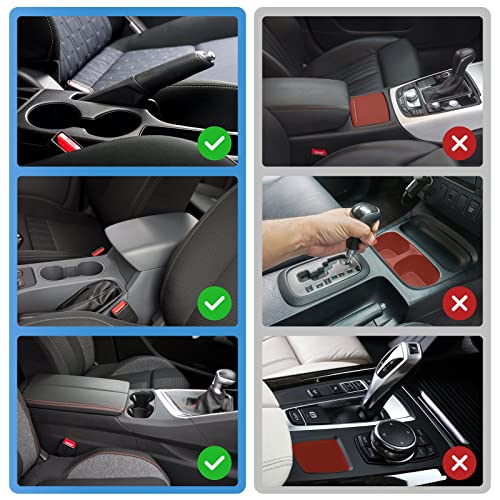 Cup Holder Expander For Car, Automotive Drink Cup Holder Adapter With Adjustable Base, Compatible With Coffee Mug, Yeti 20/26/30Oz, Ramblers, Hydro Flasks 32/40Oz, Other Large Bottles In 3.4"-3.8" #TOP3