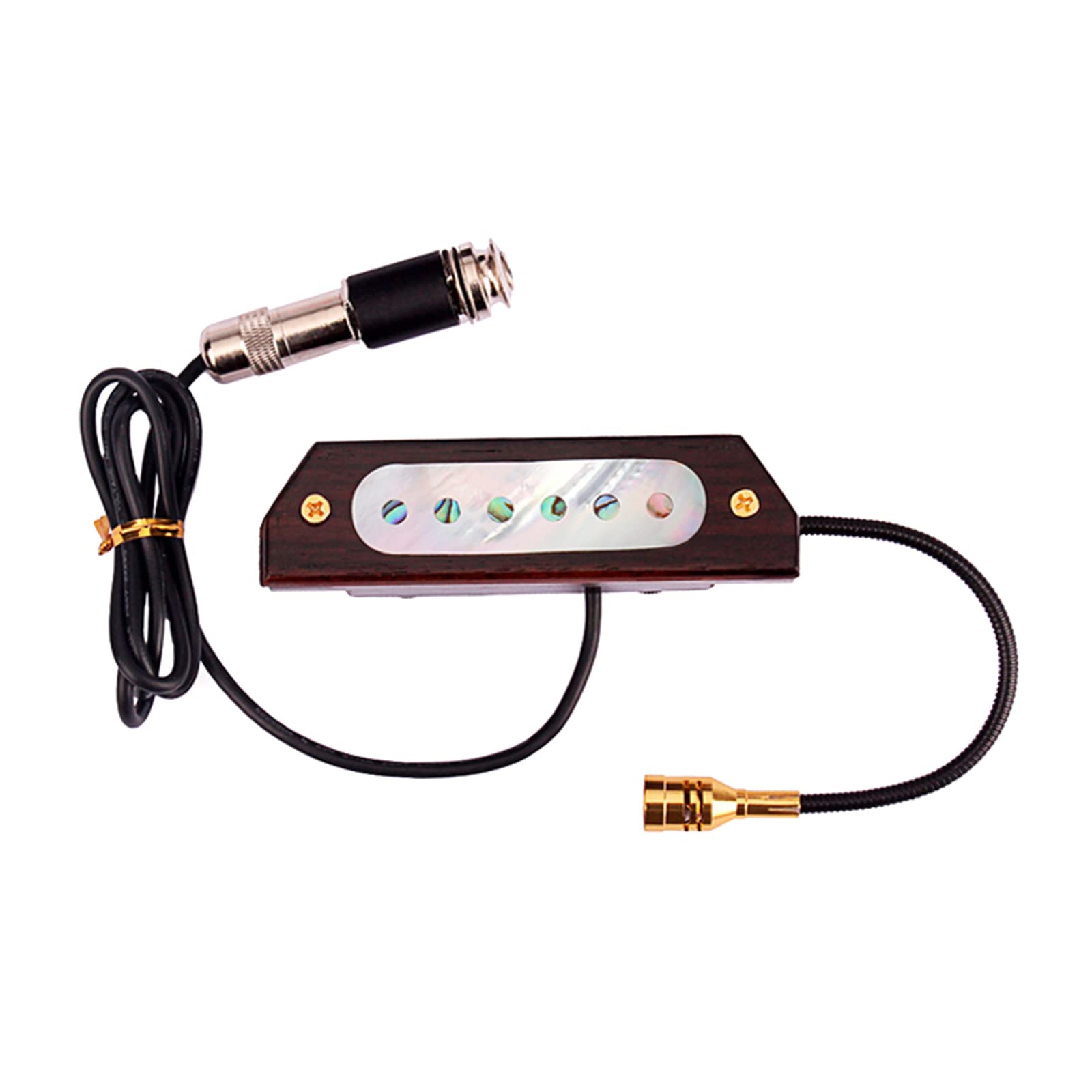 Micfeny Men's As The Picture Shown Guitar Pickup Professional Magnetic Soundhole Guitar Pickup Acoustic Electric Transducer For Acoustic Magnetic Preamp