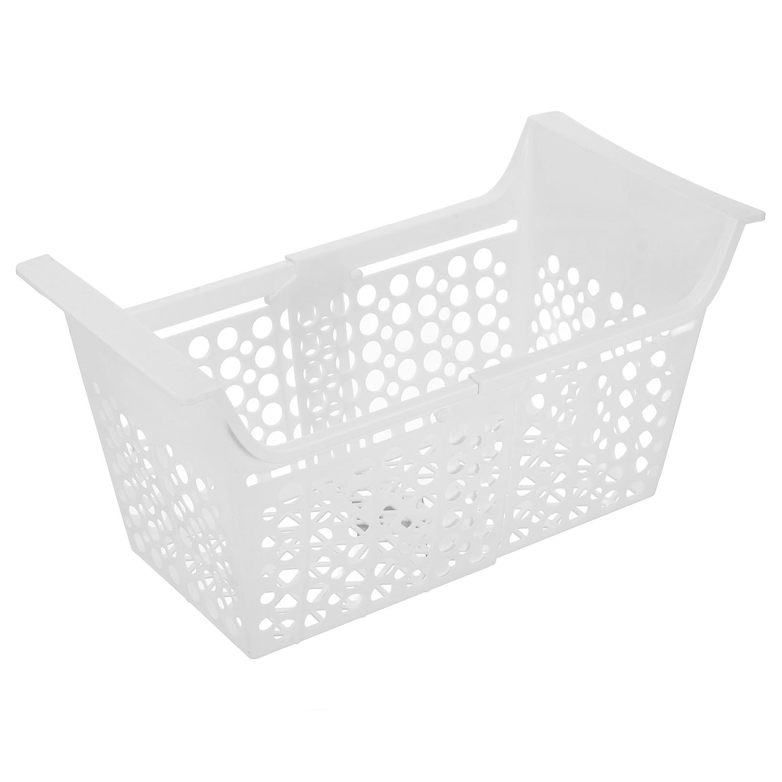 Happyyami Cesta extensible para congelador horizontal con sistema de longitud ajustable y diseño moderno, organizador de alimentos para uso doméstico en cocina