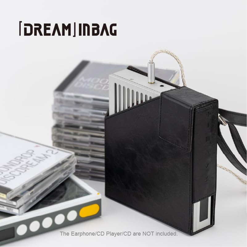 Moondrop Inbag Housse de protection pour Discdream Série 2 Sac de rangement, Noir/blanc, Portable