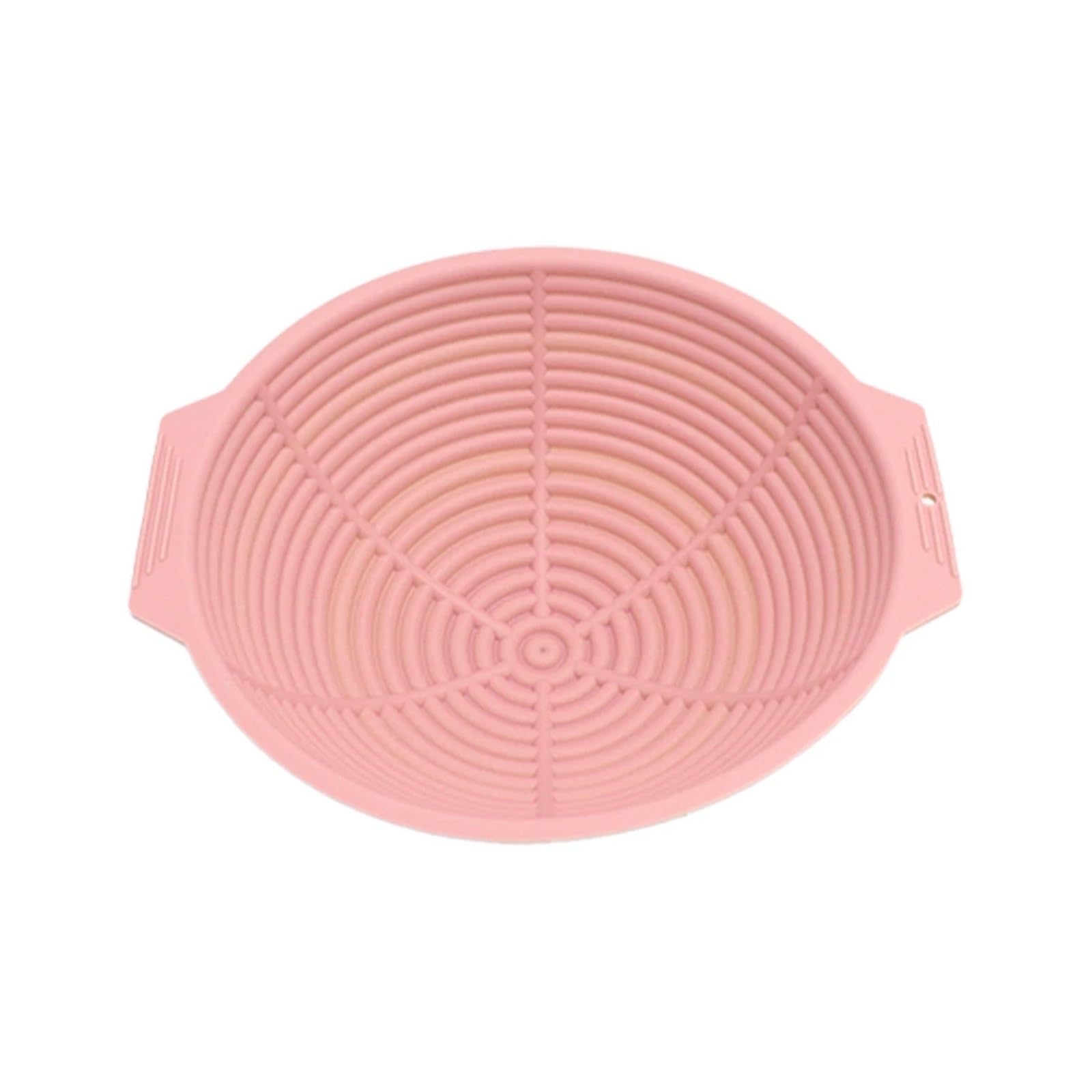 bread proofing basket, 1Pc Basket Collapsible Silicone For Sourdough Baking For Bread(Pink,Oval)