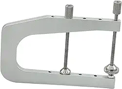 Dynwave Grampo de ponte para violão acústico, ferramenta portátil para reparo de violões folk clássicos, dispositivo de luthier, clipe de fixação de fácil