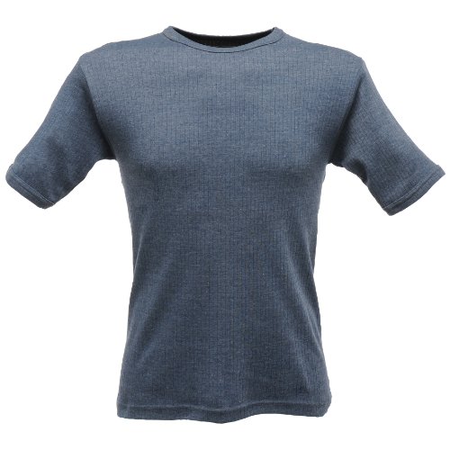 Camiseta térmica Regatta manga corta hombre ropa interior térmica base layer gris