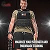 WOLF TACTICAL Weight Vest Plates - 5.75/8.75/14.5/19.75LB Pairs - WODs, Strength Training, Running, Heavy Workouts