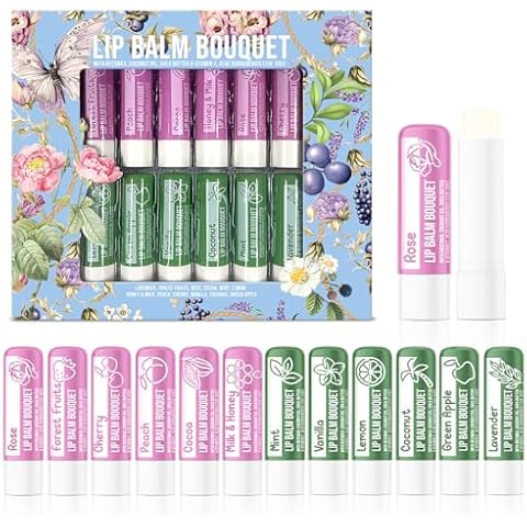 Beauty4Britain Set of 12 Luxury Lip Balms Cover