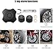 Moto Presión de Neumáticos Monitorización Sensor, Inalámbrico Externo Protección Sensor, TPMS Presión...