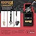 Telescoping Magnetic Pickup Tool Set, Inspection Mirror Telescoping, LED Flashlight, Cool Gadgets for Men, Gifts for Dad, Husband, Kids, Boyfriend, Magnet Stick