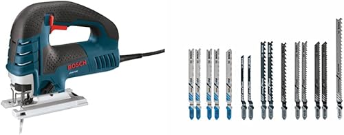 Bosch Power - JS470E - Sierra de calar con cable con mango superior - 120 V de baja vibración, velocidad variable para corte suave en madera y acero disponible en Yaxa Costa Rica