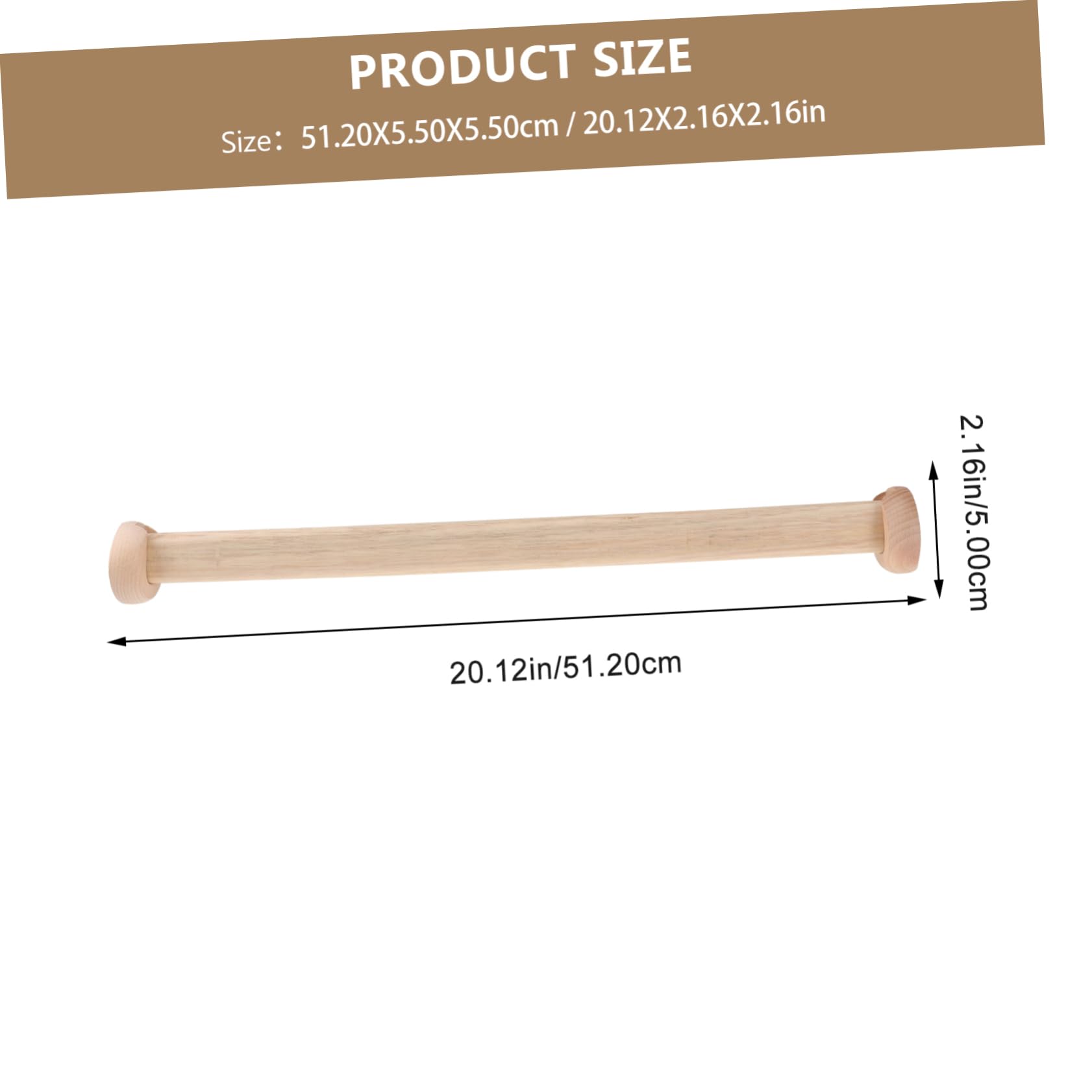 CL-DeepOcean 16.2 Inches (2 Pack) Left and Right Wardrobe Valet Pole with 12 Hook Pull-Out Hanger Rods for Closets, Kitchens, Hallways, Ideal Wardrobe Rods