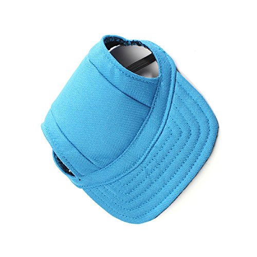 Tinksky boné de beisebol esportivo para cães com furo para orelhas para cães pequenos – Tamanho P (a