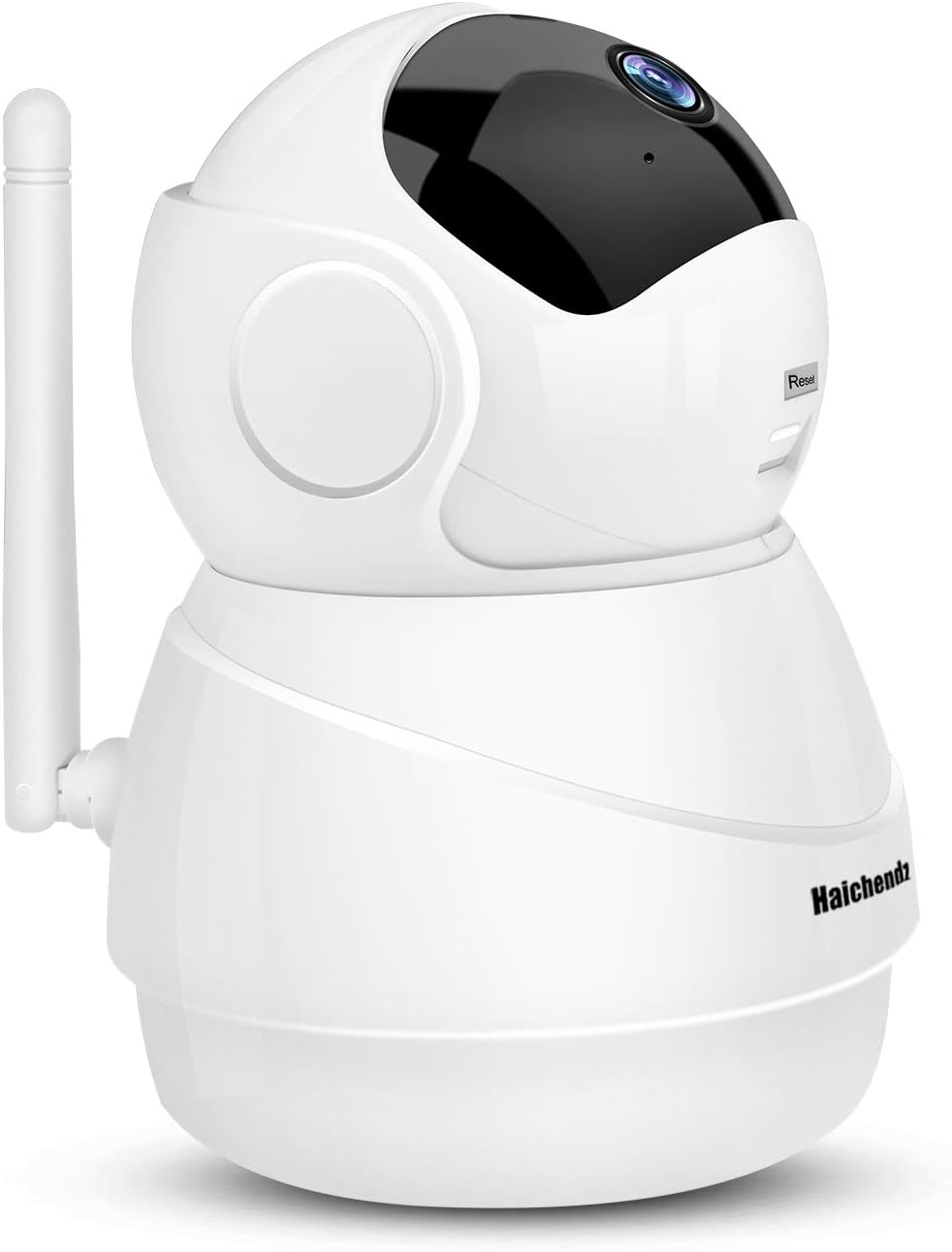 1080P Home Wireless Camera, WiFi Camera Haichendz HD IP Indoor Security Surveillance System Pan/Tilt Two-Way Audio & Night Vision Baby/Elder/Pet/Nanny Monitor (White)