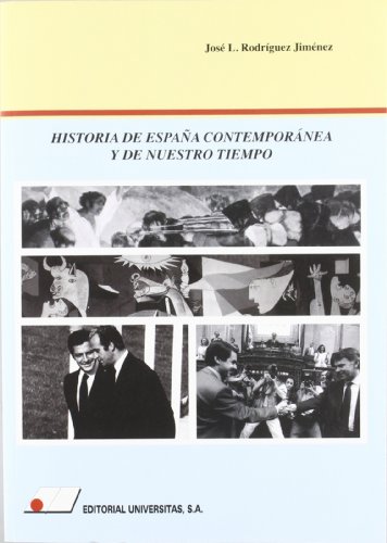 Portada de Historia de España Contemporanea y de Nuestro Tiempo