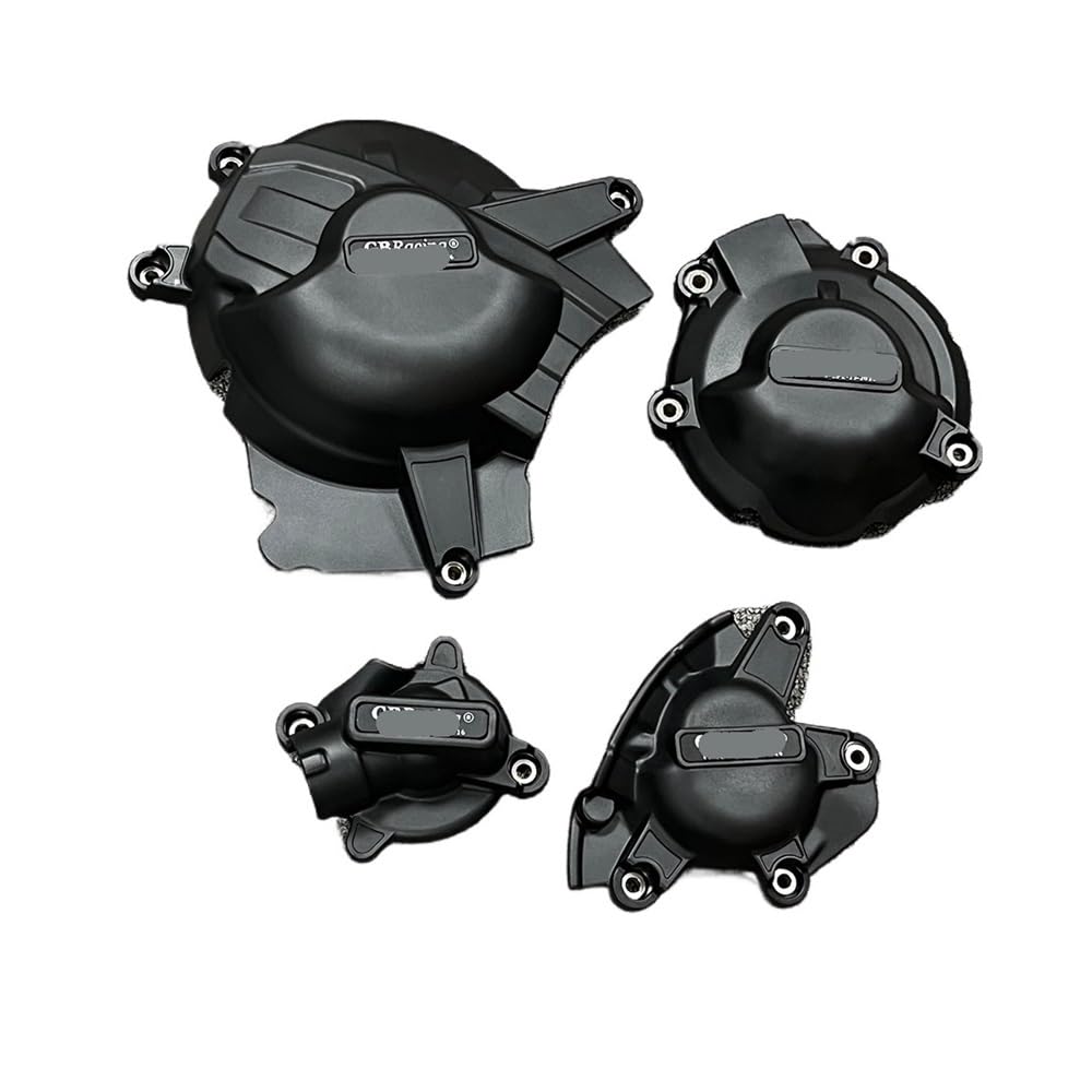 Tapa estator motor GSXR1000 2017-2023 cubierta protectora de fibra de carbono 4