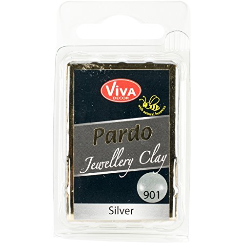 Viva Decor Pardo Jewelry Clay, 56g, Silver