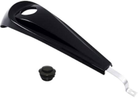 WOWTK Consola de tablero suave con tapa de gas desplegable para Harley Touring Electra Glide FLHT Road Glide FLTRX Street Glide FLHX 2008-2024, color negro | Dash Console & Gas Cap for Electra Glide FLHT Road Glide FLTRX Street Glide FLHX