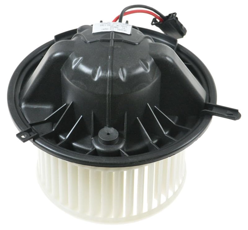 Image of TRQ Heater Blower Motor w /Fan Cage for BMW E87 E90 Z4 1 3 Series