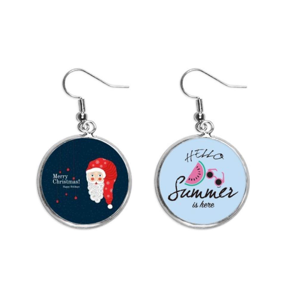 Pendientes de sandía de Santa Claus para lucir en tus fiestas de verano 5