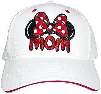 Minnie Mouse Mom Fan Baseball Hat 