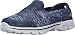 Skechers Performance Womens Go Walk 3 Glisten Walking Shoe, Navy/White, 7 M US