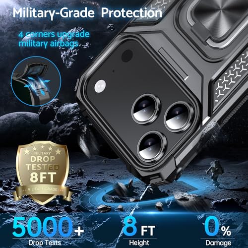 Coque iPhone 17 Pro Max étui robuste haut de gamme DASFOND - 6