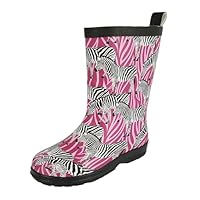 Beck Girl's Zebra-4024Rain Boot