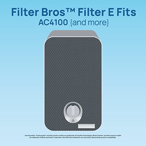 FLT4100 HEPA Replacement Filter E compatible with GermGuardian AC4100 Home Air Cleaner Purifiers, AC4100CA / AC4150BL - Image 3