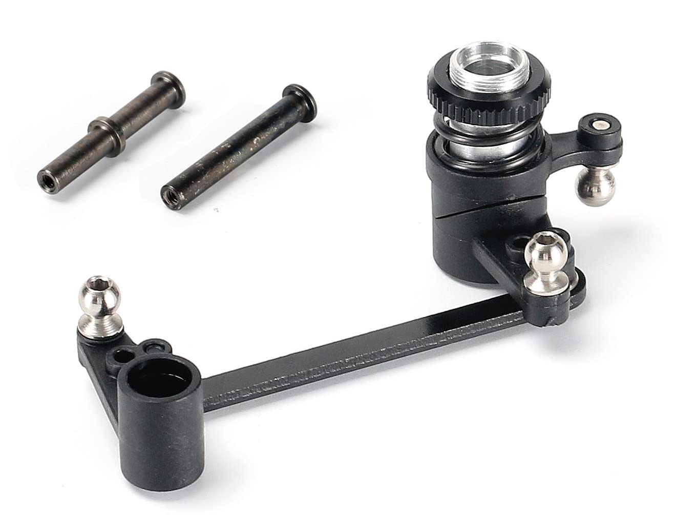 AMORIL Steering Rod Assembly, RC Steering Linkage Assembly Accessory for 1/14 Model Car
