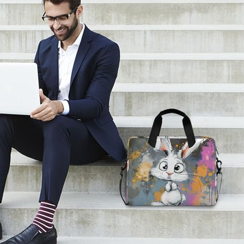 Funda portátil para laptop 15.6" con cremallera y asa miniatura 3