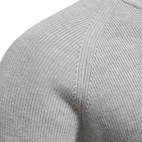 Suéter de punto cálido de invierno contra el frío de forma casual 4
