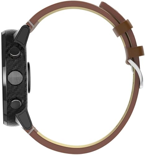 Miniatura 5 de 22mm Genuine Leather Easyfit Wrist Band Strap For Garmin Fenix 6 6 Pro Wristband Strap For Garmin Fenix 5 935 945 S60 Watch