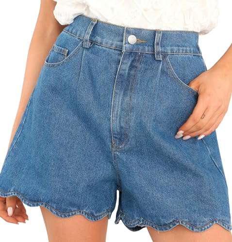 パンツ eaphi WAVE DESIGN HIGH WAIST DENIM short パンツ eaphi WAVE DESIGN HIGH WAIST DENIM short WAVE DESIGN