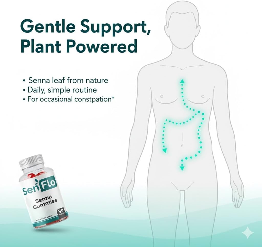 (3 Pack) Senna Gummies, Premium Natural Digestive Relief, Gentle Overnight Support for Constipation, Great Tasting, (90 Gummies)
