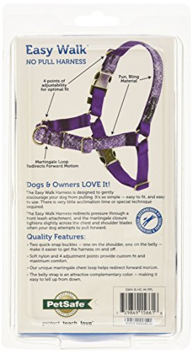 Petsafe Bling Easy Walk Harness, Medium, Purple #TOP4
