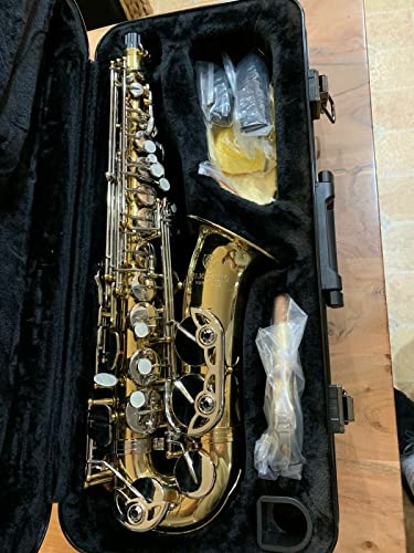 Blessing Standard Series Eb Alto Saxophone Bas-1287, Clear Lacquer Finish #TOP22