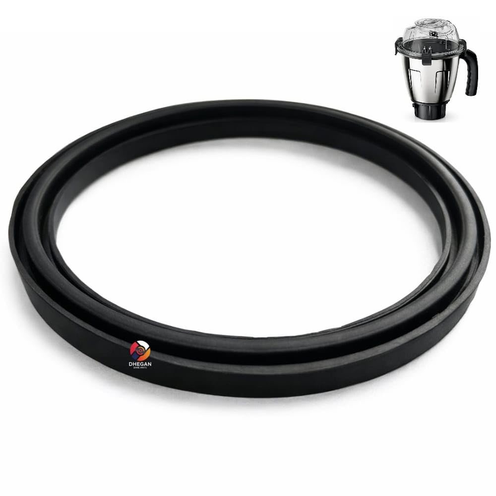 Seal Ring – Compatible with Bosch Mixer Grinder Big Jar Gasket (14cm Outer Dia, 12cm Inner Dia) Seal Ring Black Rubber Pack of-1 Leak Proof & Durable Replacement Washer Suitable for 750 & 1000watts-image-15