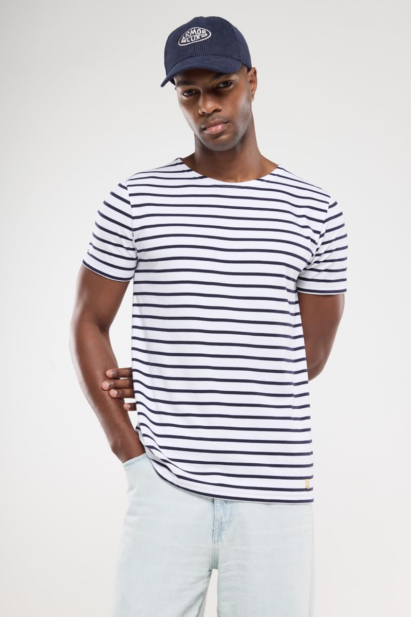 Armor Lux Marinière en Coton léger