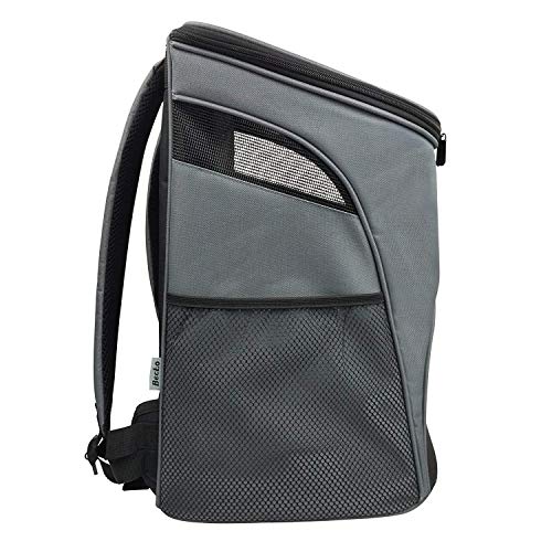 Becko 3 in 1 Scratch-Resistant Pets Bag Carrier/Padded Pet Outdoor Backpack/Dog Travel Single-Shoulder Bag with Mesh Window and Tuck Away Straps for Pet up to 10~18 Pounds (Large & Strengthening)