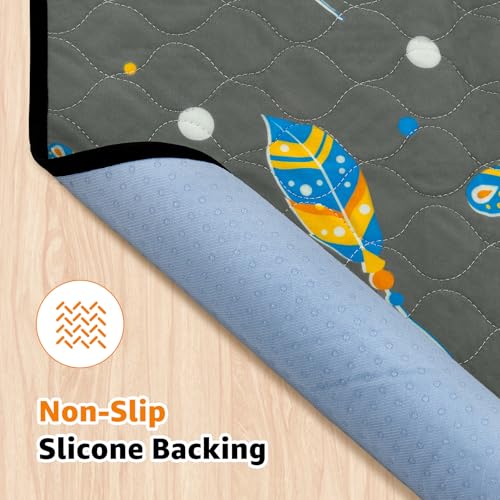 Image of Washable Pee Pads for Dogs: 2 Pack Reusable Puppy Pads, Reusable Pee Pads Waterproof & Leakproof Puppy Pad, Non-Slip Whelping Pee Pads & Potty Training Pad for Floor, Playpen,Crate, Couch, 36x36 Inch