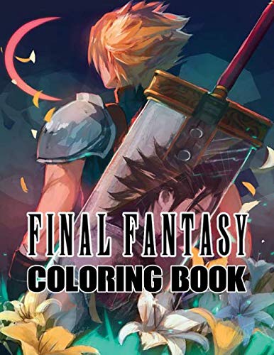 Final Fantasy Coloring Book: Legendary Video Game Franchise and Cultural Treasure | Adult Coloring Book