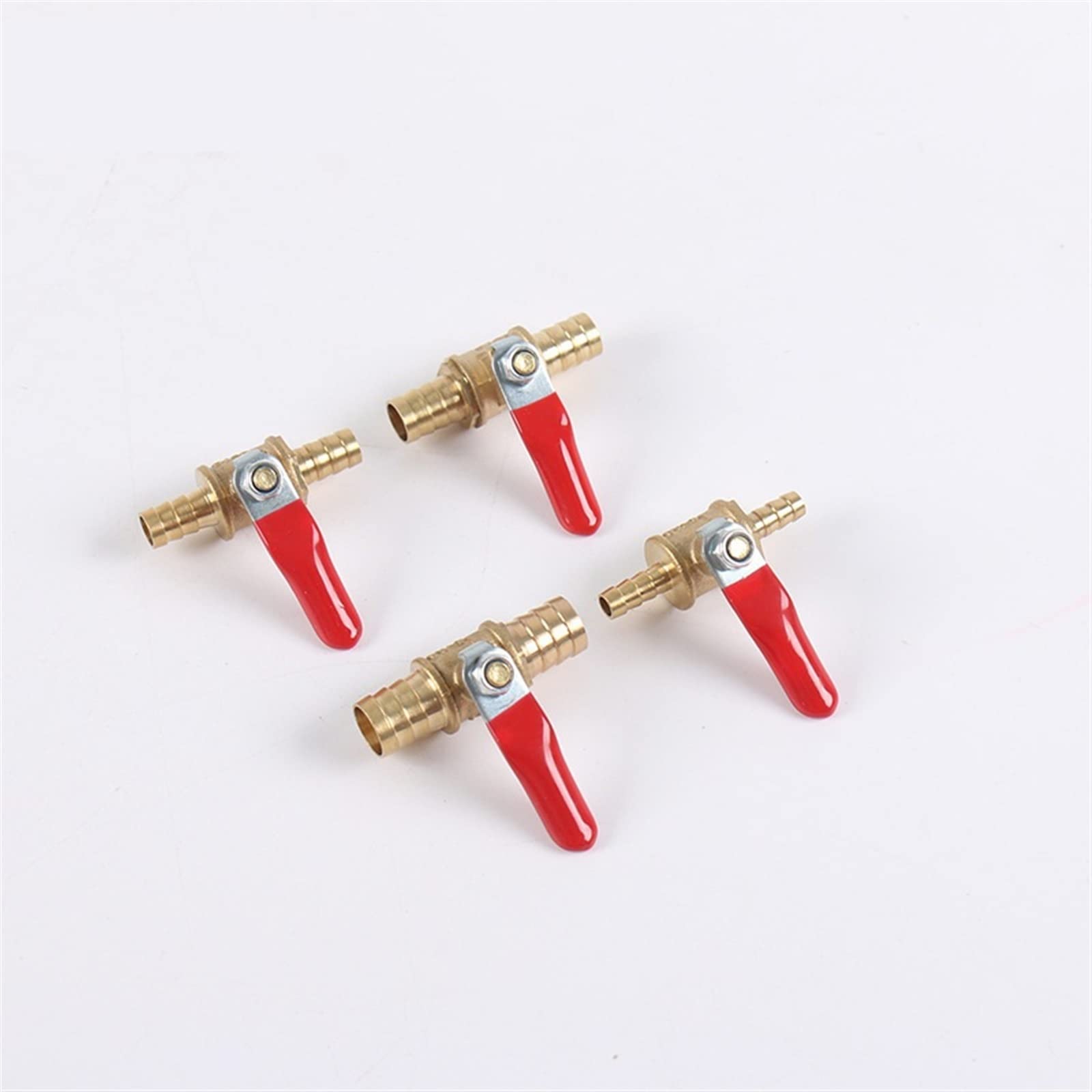 Robinet à bille en laiton robuste 12mm pour circuit de gaz et huile