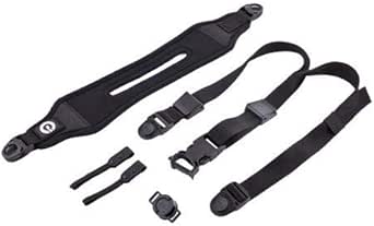 Custom SLR Glide One Strap Camera Strap System with Black C-Loop - Gliding Camera Strap with Quick-Release Buckles for DSLR, mirrorless, micro four thirds cameras