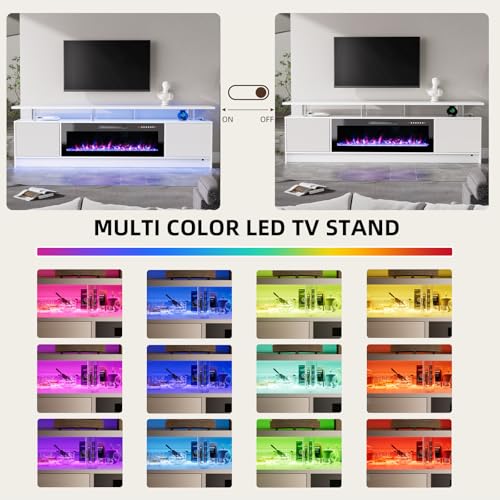 BREEZEHEAT TV Stand assembly and remote
