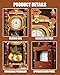 TYCOLE Vintage Pendulum Clock Building Block Set, Stem Toy with Real Clock Function and Linkable Mechanical Pendulum, Unique Home Decoration and Collectible for Adults&Kids 6+