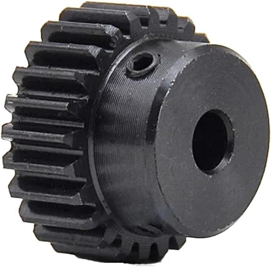 Spur Gear 1M 28 Teeth 1M28T Metal Boss Inner Hole 5/6/8/10/12/14mm 1Pcs(304 SS,1m28t hole8)