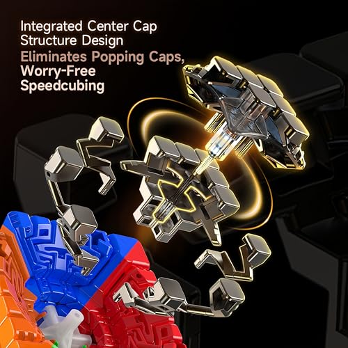 Speed Cube 7x7 UV Magnetic stickerless 62.5mm cube de compétition