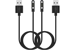 WZWNEER Smartwatch Charger 2-Pack Compatible with LUOBA, TOZDTO, FITVII
